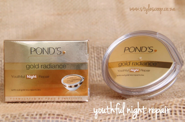 Pond’s Gold Radiance Youthful Night Repair Cream