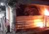 চট্টগ্রামে সাবেক শিক্ষামন্ত্রী নওফেলের বাসভবনে অগ্নিসংযোগ